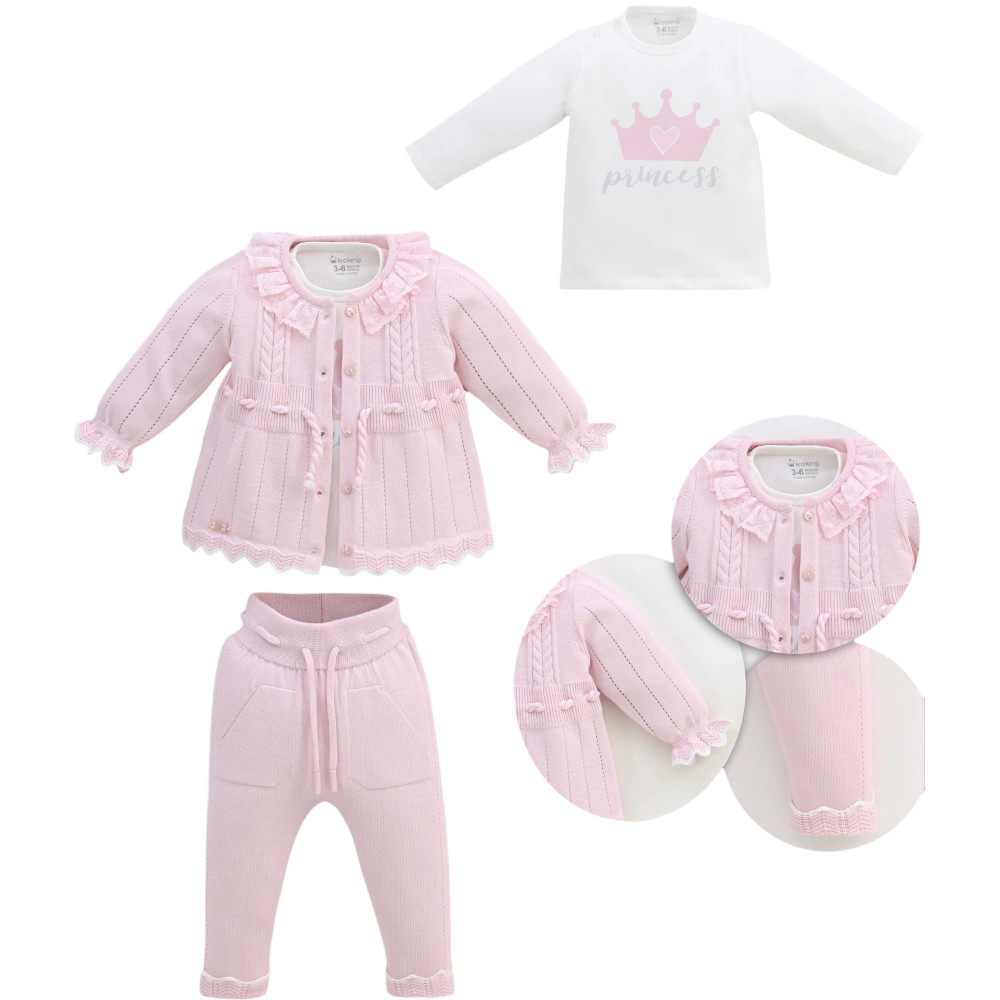 Set sweater+sweater+pants