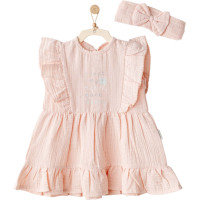 Dress+headband, серия LOVE FAMILY MUSLIN