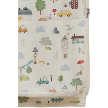 Set blanket+blanket pacifier holder, series BASIC