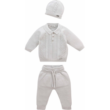 Set sweater+pants+hat