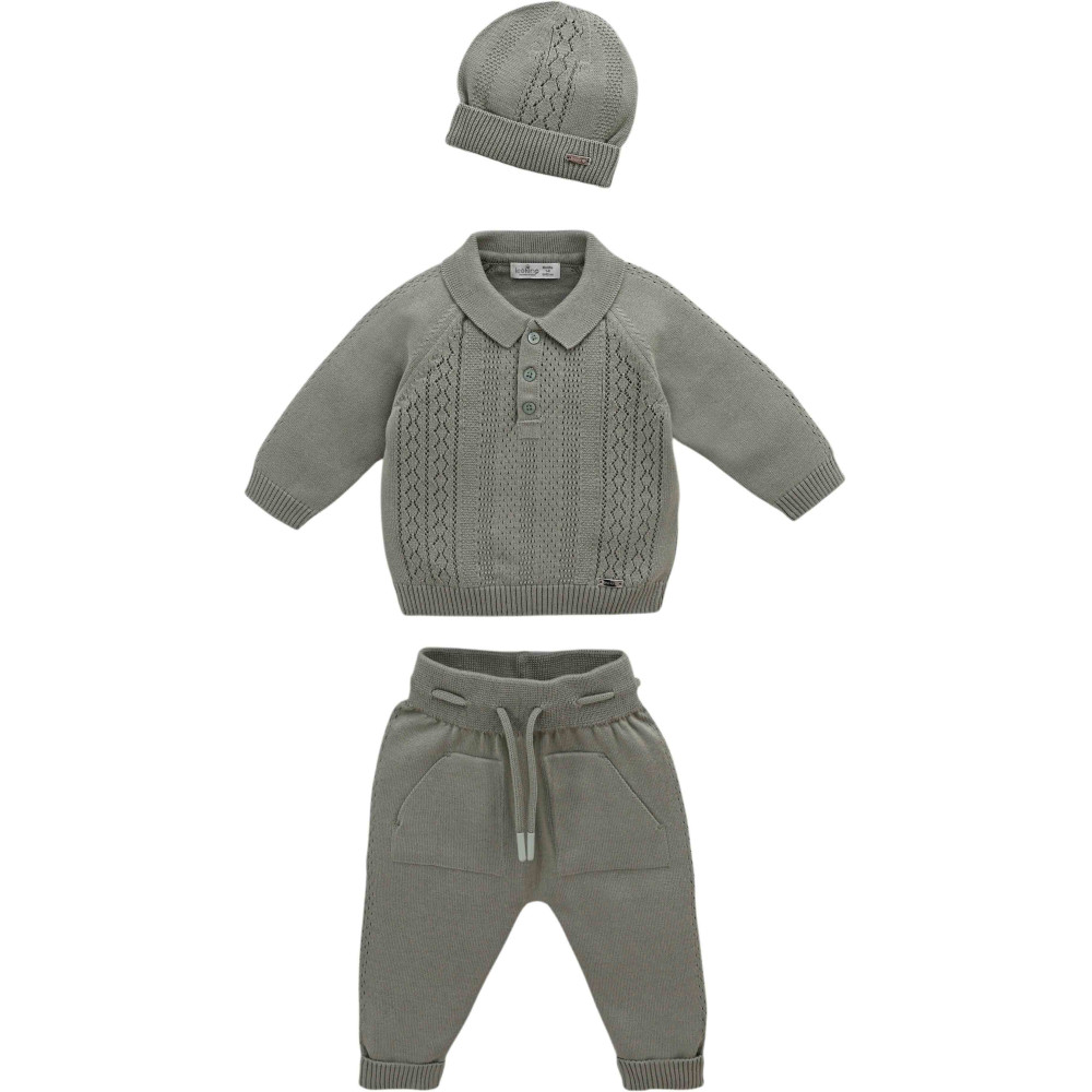 Set sweater+pants+hat