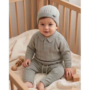 Set sweater+pants+hat