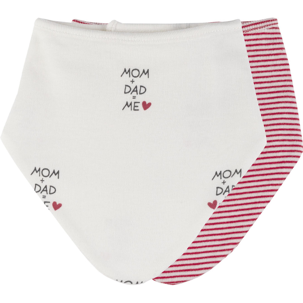Bibs set 3pcs (pack of 6 sets) 
