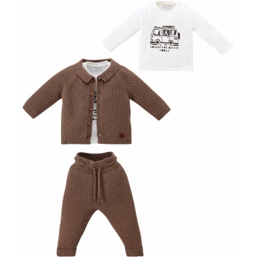Set sweater+sweater+pants