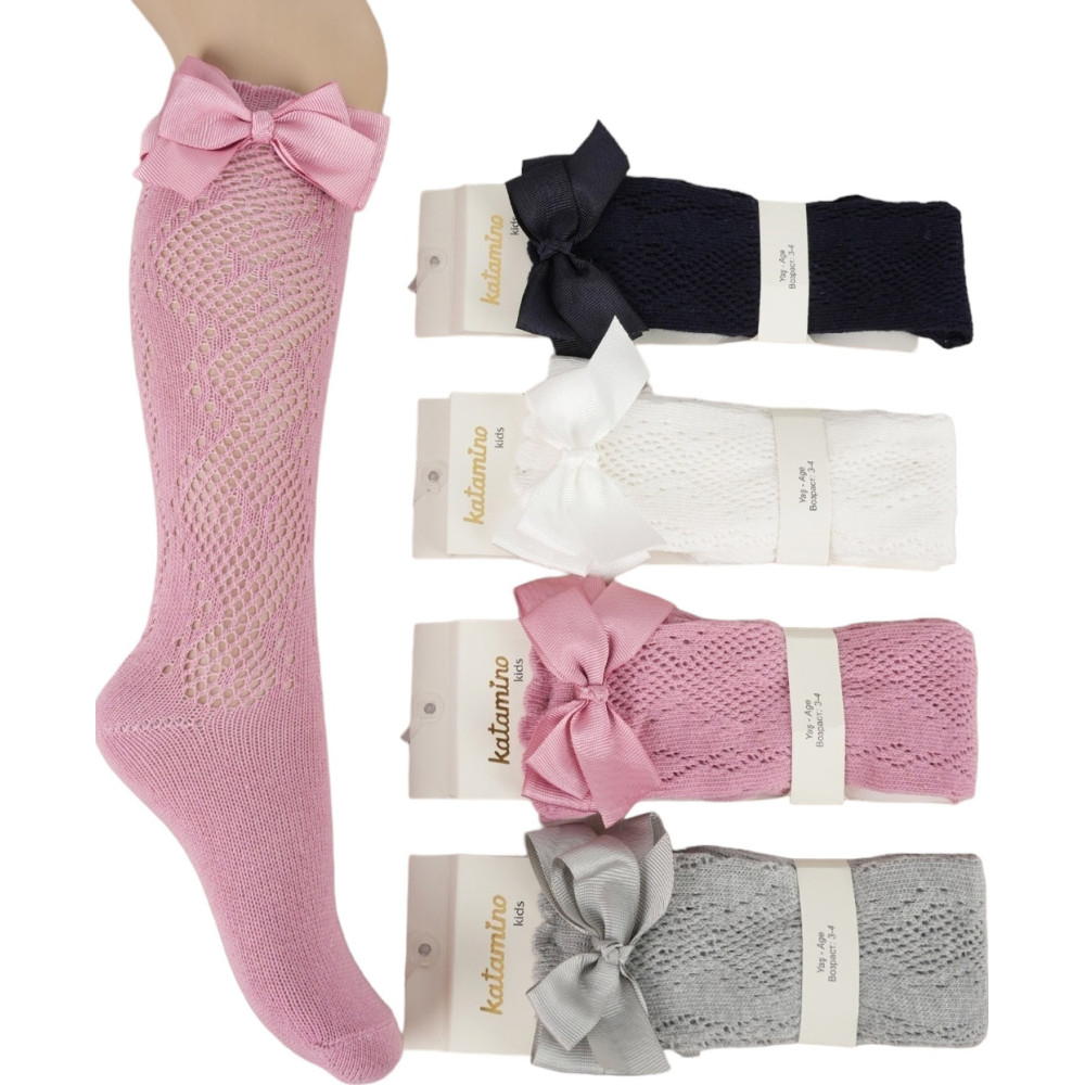 Knee high socks cotton Beril