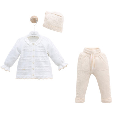 Set sweater+pants+hat