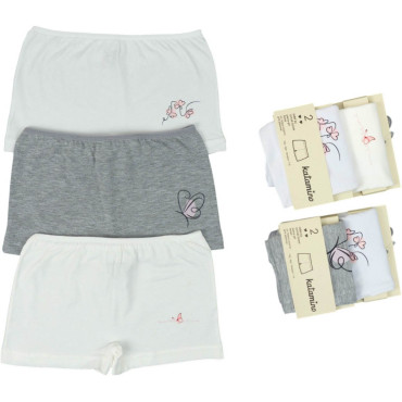 Set panties 2pcs (pack of 6 sets) Orkide