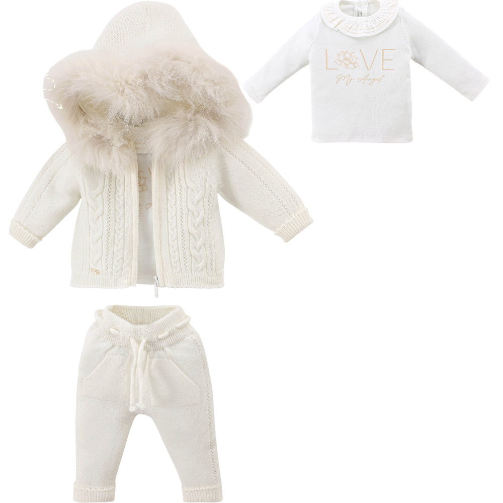 Set sweater+sweater+pants