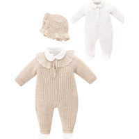 Overalls  knitted+overalls  knitted+hat