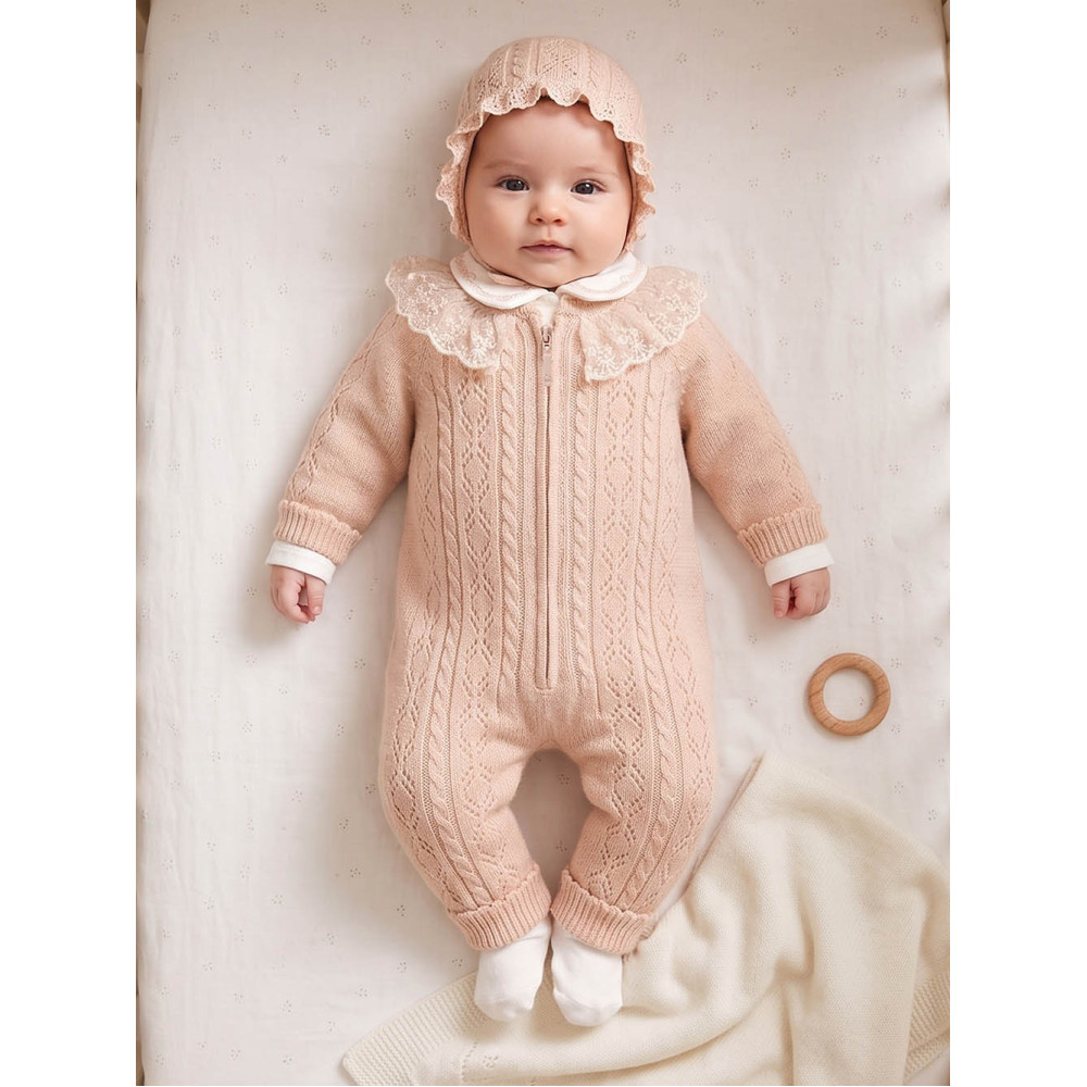 Overalls  knitted+overalls  knitted+hat