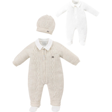 Overalls  knitted+overalls  knitted+hat