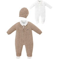 Overalls  knitted+overalls  knitted+hat
