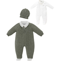 Overalls  knitted+overalls  knitted+hat