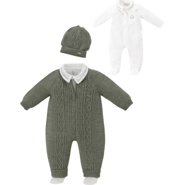 Overalls  knitted+overalls  knitted+hat