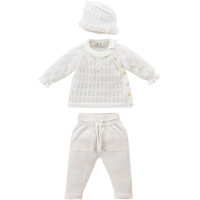 Set sweater+pants+hat