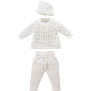 Set sweater+pants+hat
