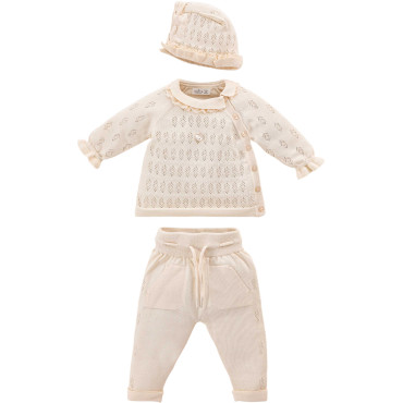 Set sweater+pants+hat