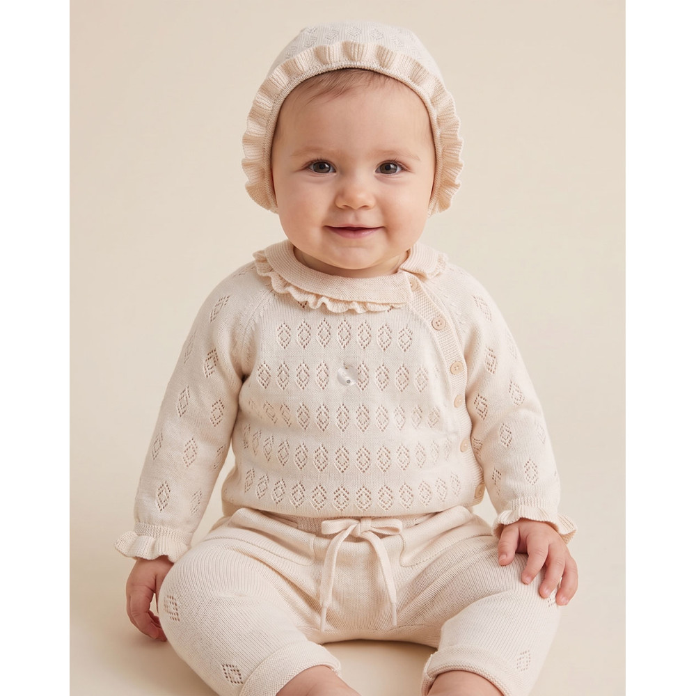 Set sweater+pants+hat