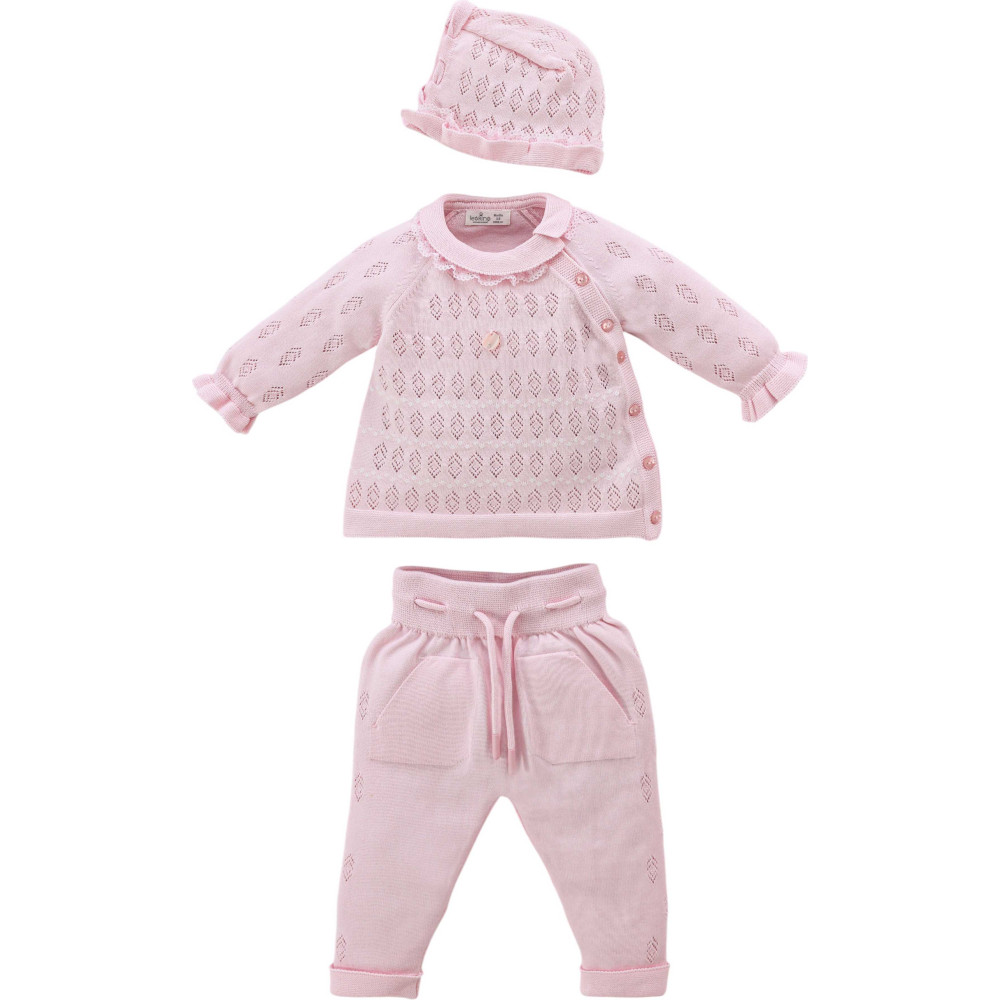 Set sweater+pants+hat