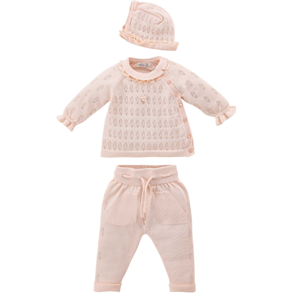 Set sweater+pants+hat