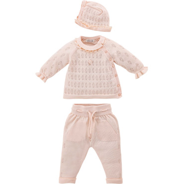 Set sweater+pants+hat