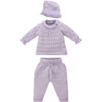 Set sweater+pants+hat