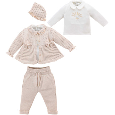Set sweater+sweater+pants+hat