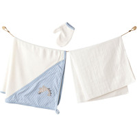 Set towel+blanket+washcloth, series DINO