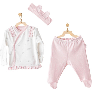 Set loose jacket+pants+headband, серия CUDDLY BUNNY BEAR