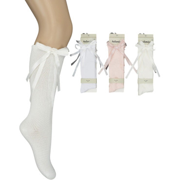 Knee high socks cotton Gerda