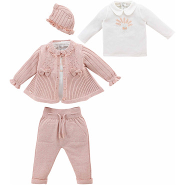 Set sweater+sweater+pants+hat