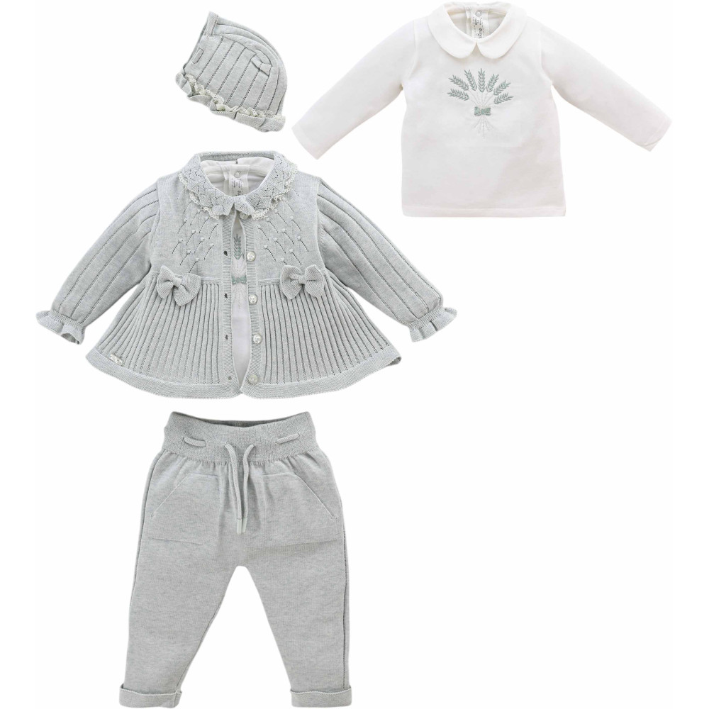 Set sweater+sweater+pants+hat
