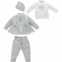 Set: Sweatshirt + Sweatshirt + Pants + Hat