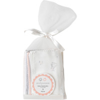 Handkerchiefs set 5pcs (pack of 6 sets), series CUDDLY BUNNY BEAR