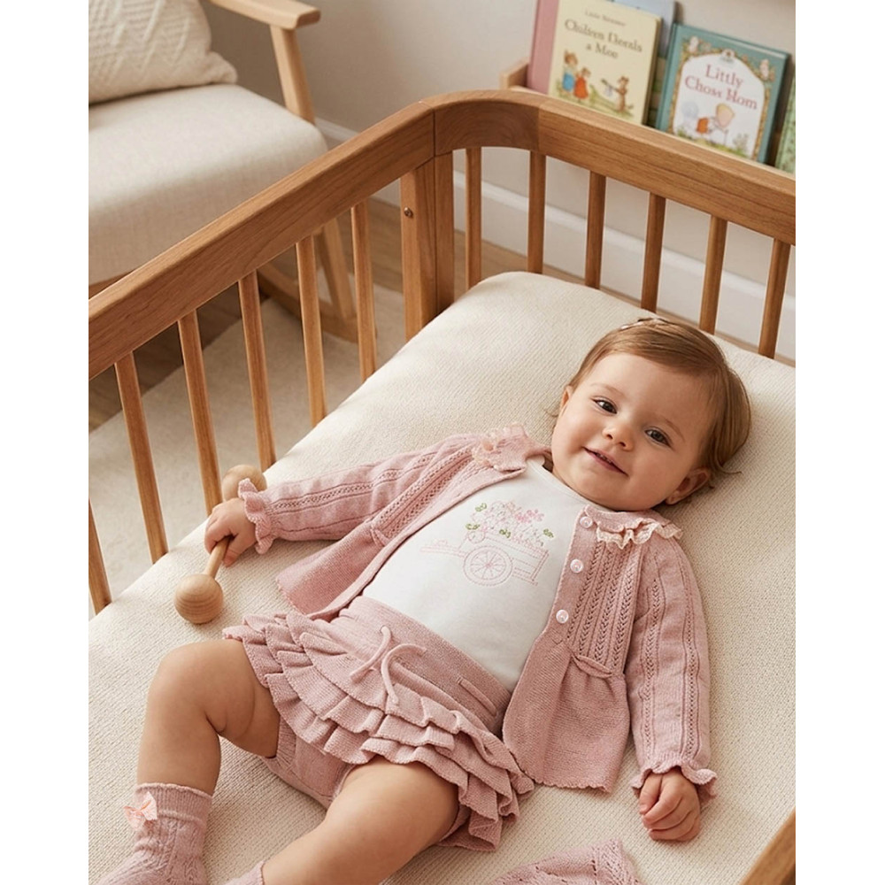 Set: Sweatshirt + Bodysuit + Shorts + Knee-High Socks