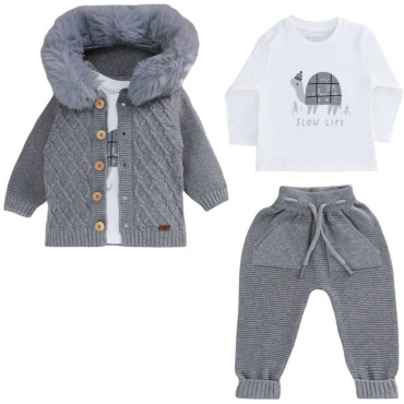 Set sweater+sweater+pants