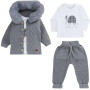 Set sweater+sweater+pants