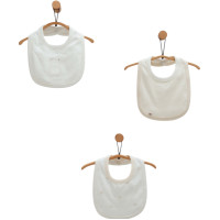 Bibs set 3pcs (pack of 4 sets), series CUTE BEAR