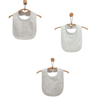 Bibs set 3pcs (pack of 4 sets), series CUTE BEAR