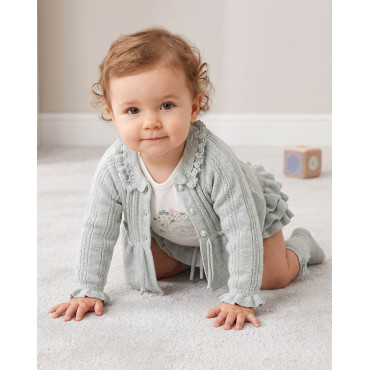 Set: Sweatshirt + Bodysuit + Shorts + Knee-High Socks