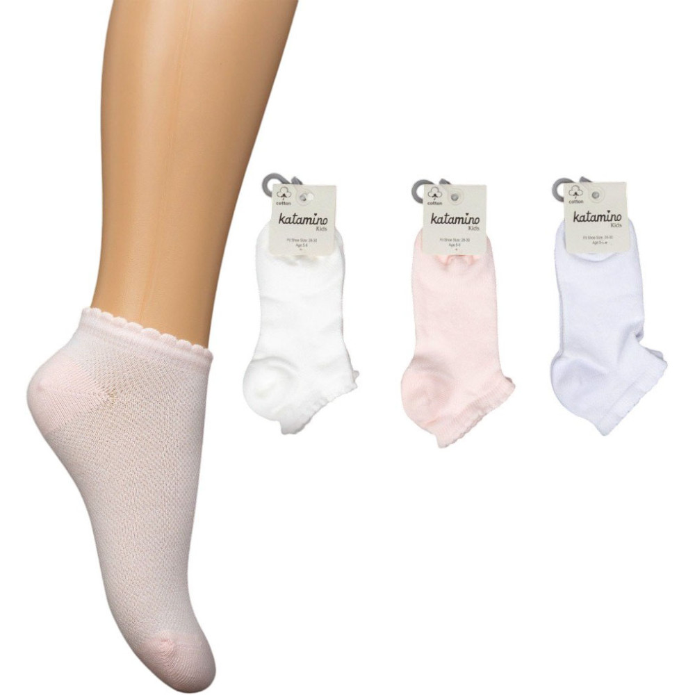 Socks low cut cotton Lia