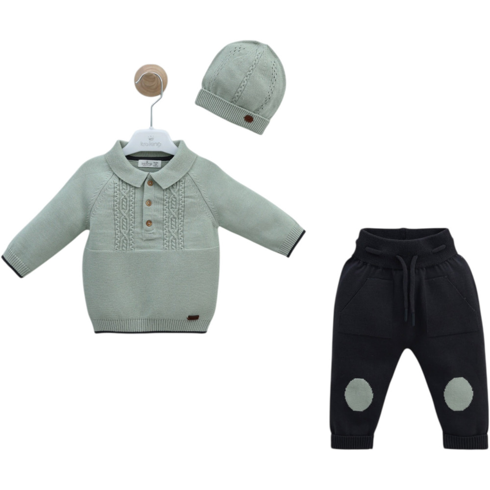 Set sweater+pants+hat