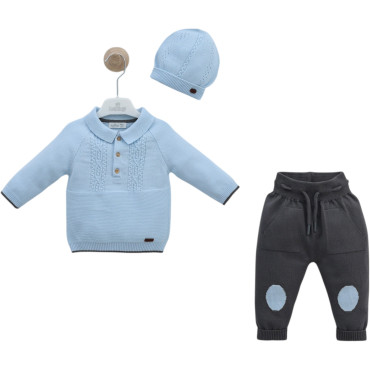 Set sweater+pants+hat