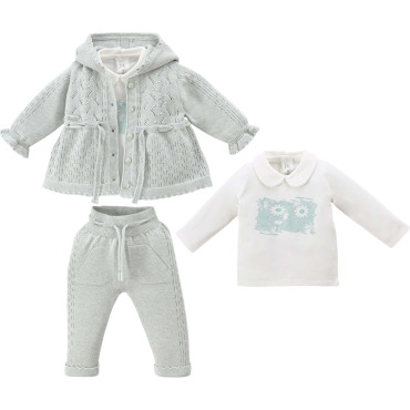 Set sweater+sweater+pants