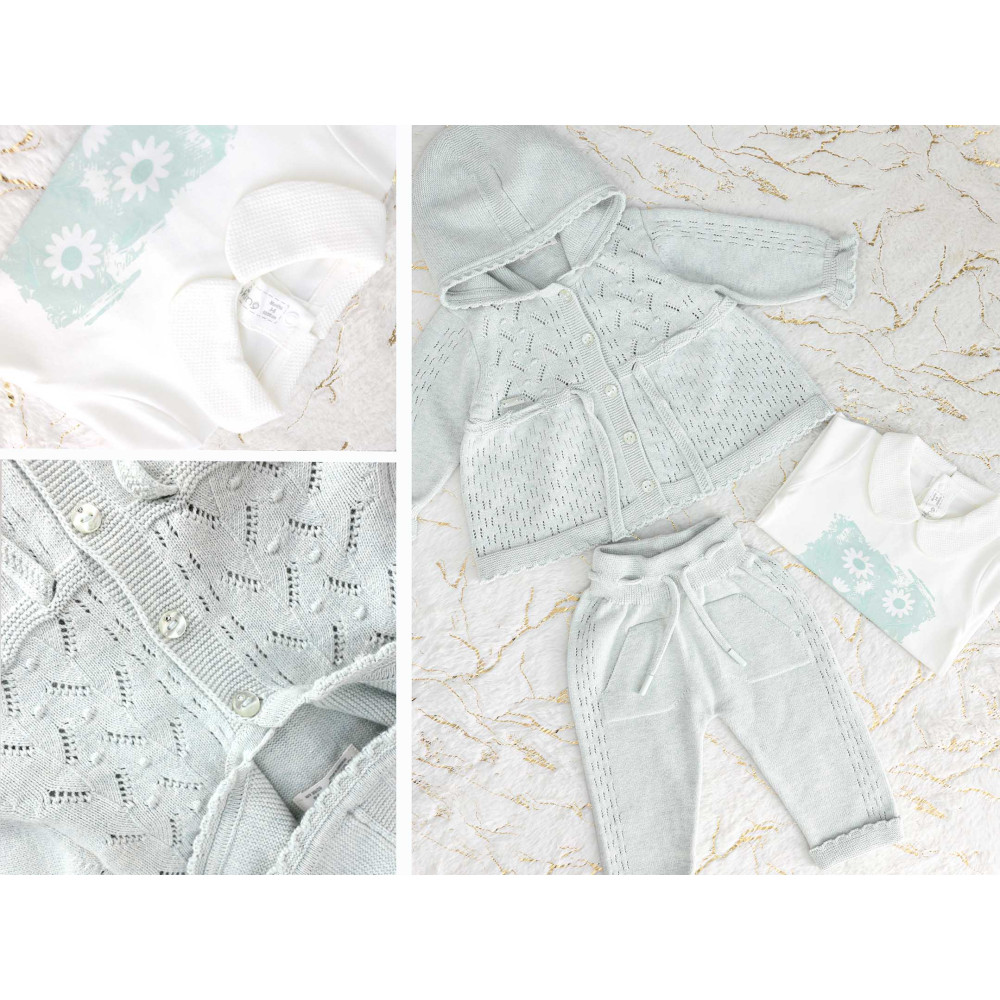 Set sweater+sweater+pants