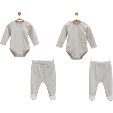 Set body+pants (pack of 2 sets), series CUTE BEAR