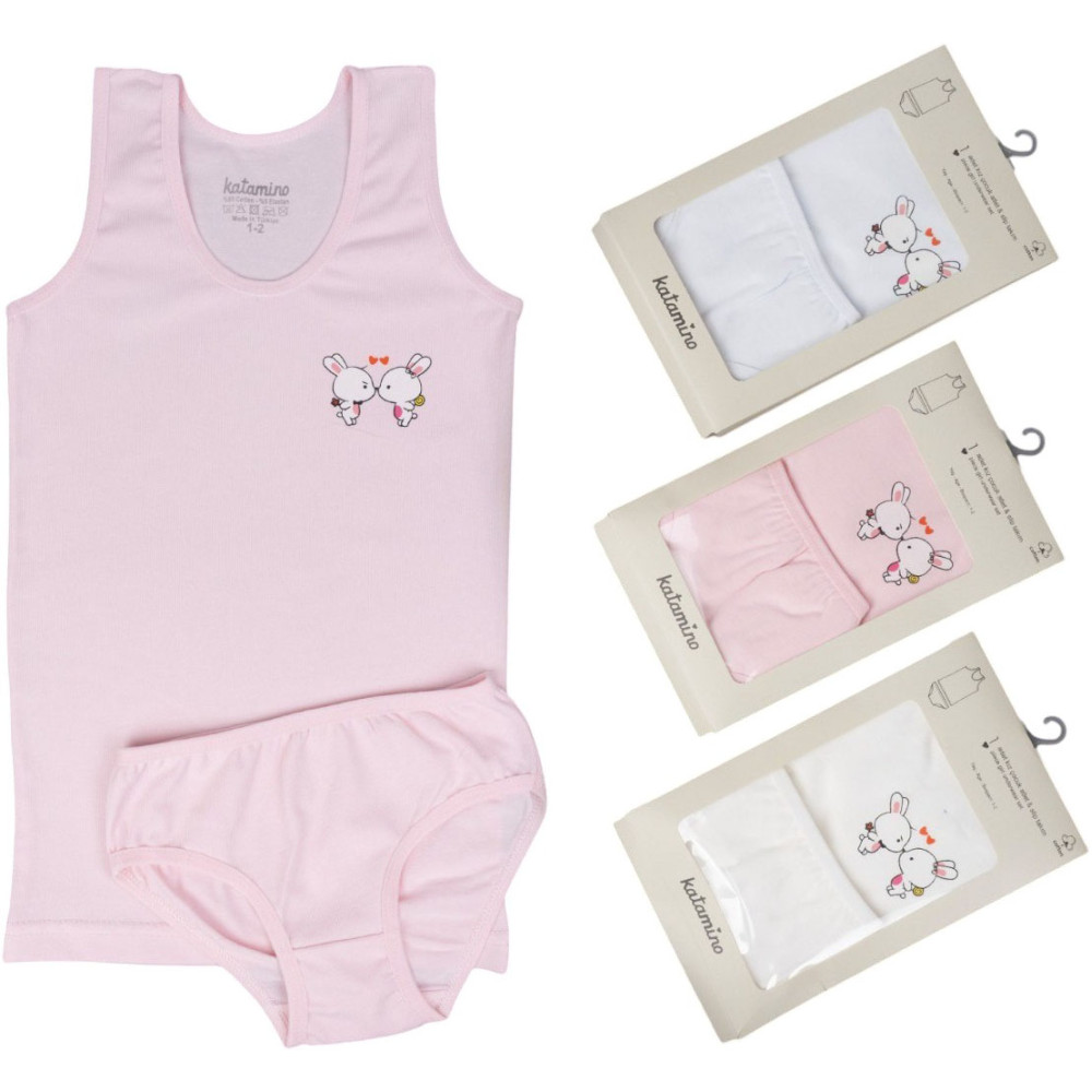 Set tank top+panties Pearly