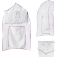 Changing mat, series MAGIC BUTTERFLY MUSLIN