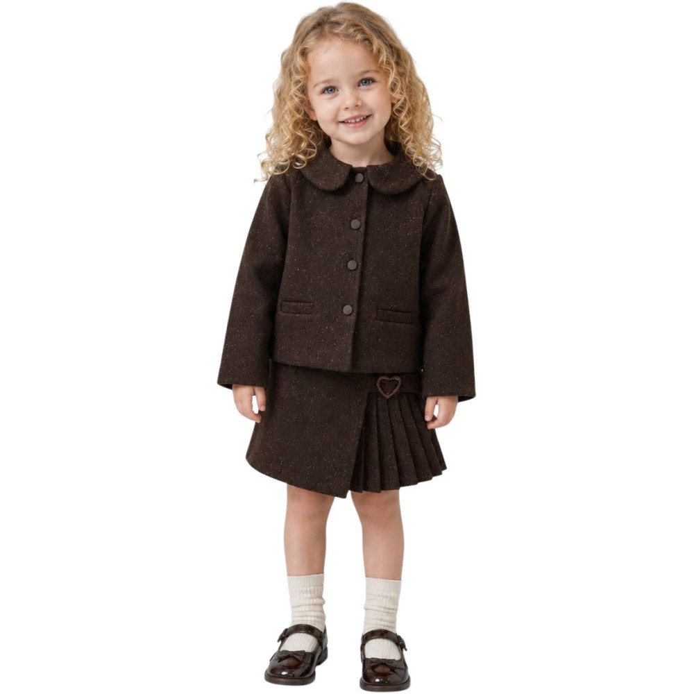 Set jacket+skirt-shorts