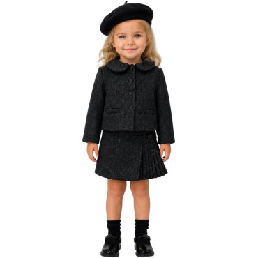 Set jacket+skirt-shorts